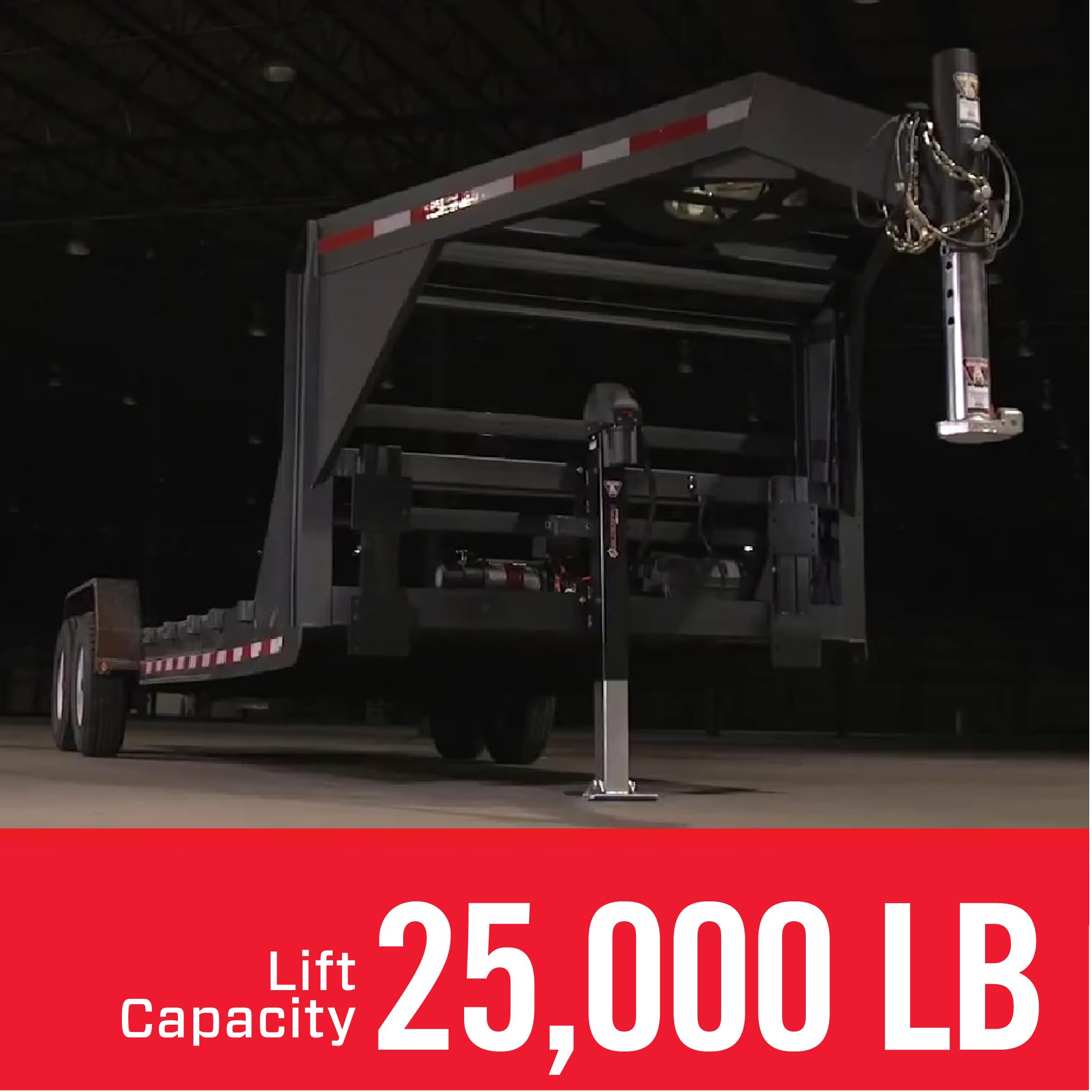 Gooseneck Coupler Bulldog Cases 0289650300, 2-5/16 in. Diameter, 30,000 lbs. Capacity, Square, Silver
