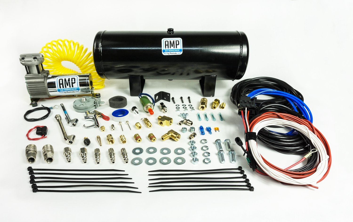 Air Compressor Onboard Air with 2 1/2 Gallon Air Tank W/Air Tank Fittings