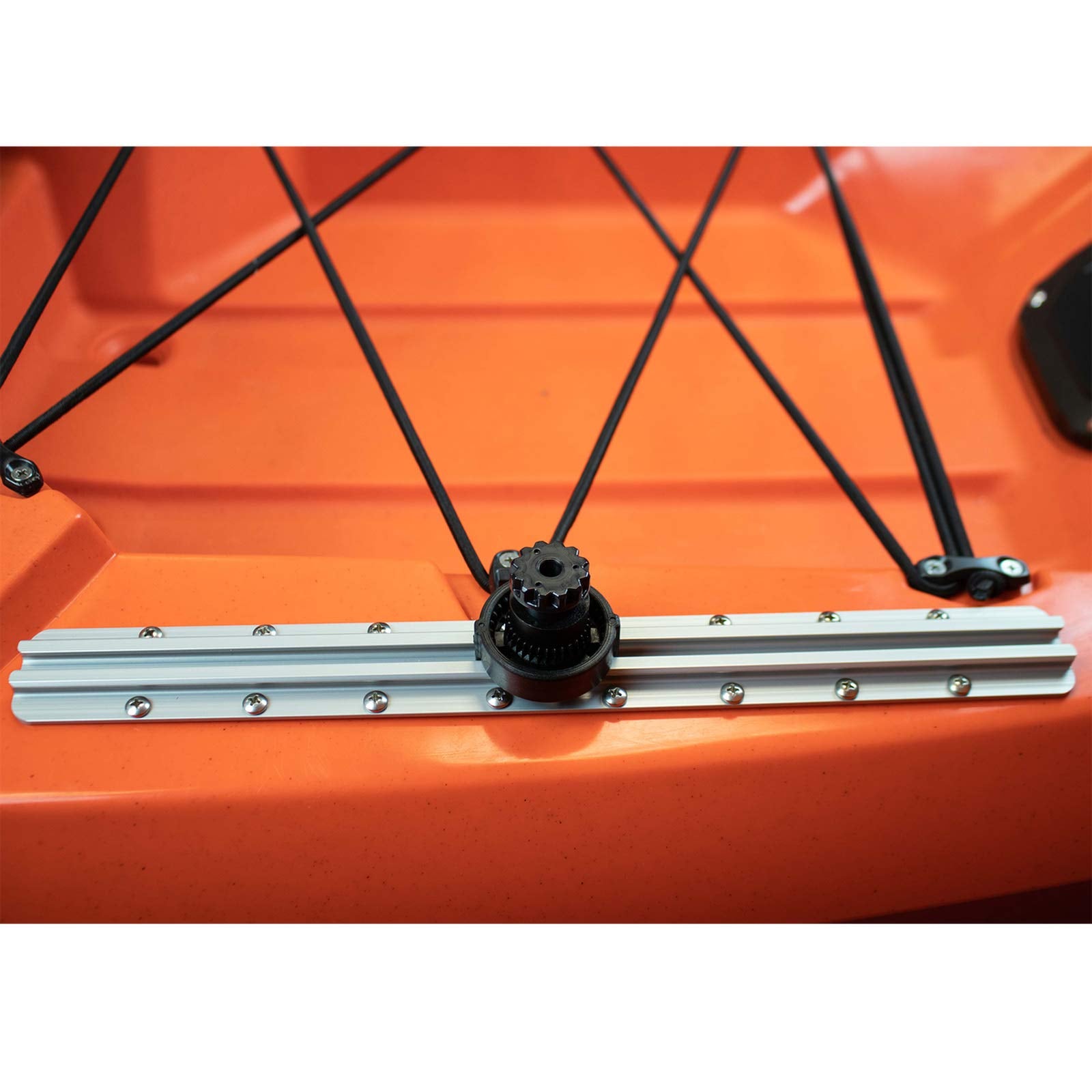 GearTrac YakAttack GTTL175 Top Loading 16" Mounting Track | Heavy Duty Surface Mount for Kayak, Canoe, Boat, ATV | Made in USA