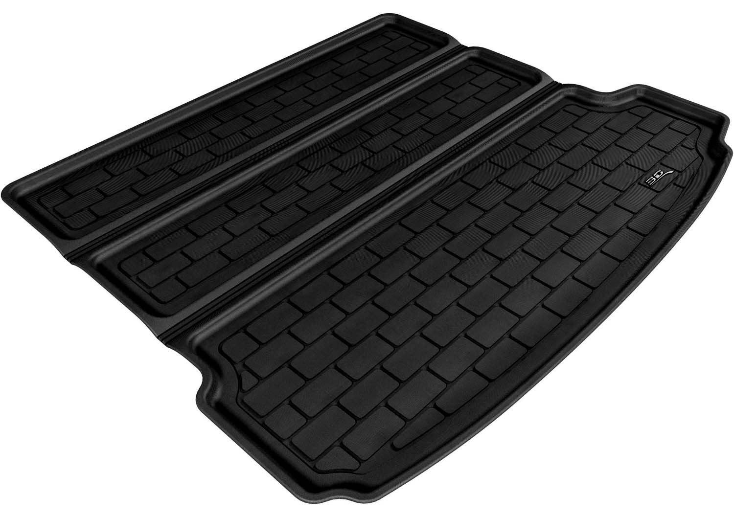 3D MAXpider Kagu Custom Fit Cargo Liner (Black) Compatible with BMW X5 (E70) 2007-2013/ X6 (E71) 2008-2013 - Cargo Liner