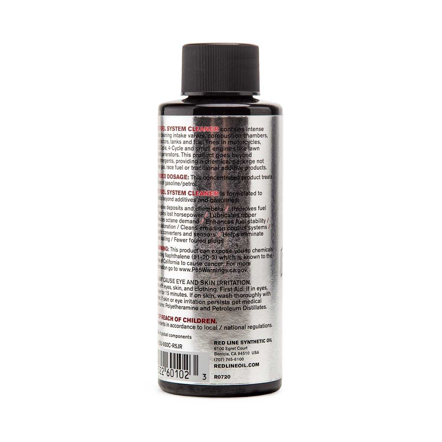 Complete Red Line Powersports Fuel System Cleaner - 4 Ounces
