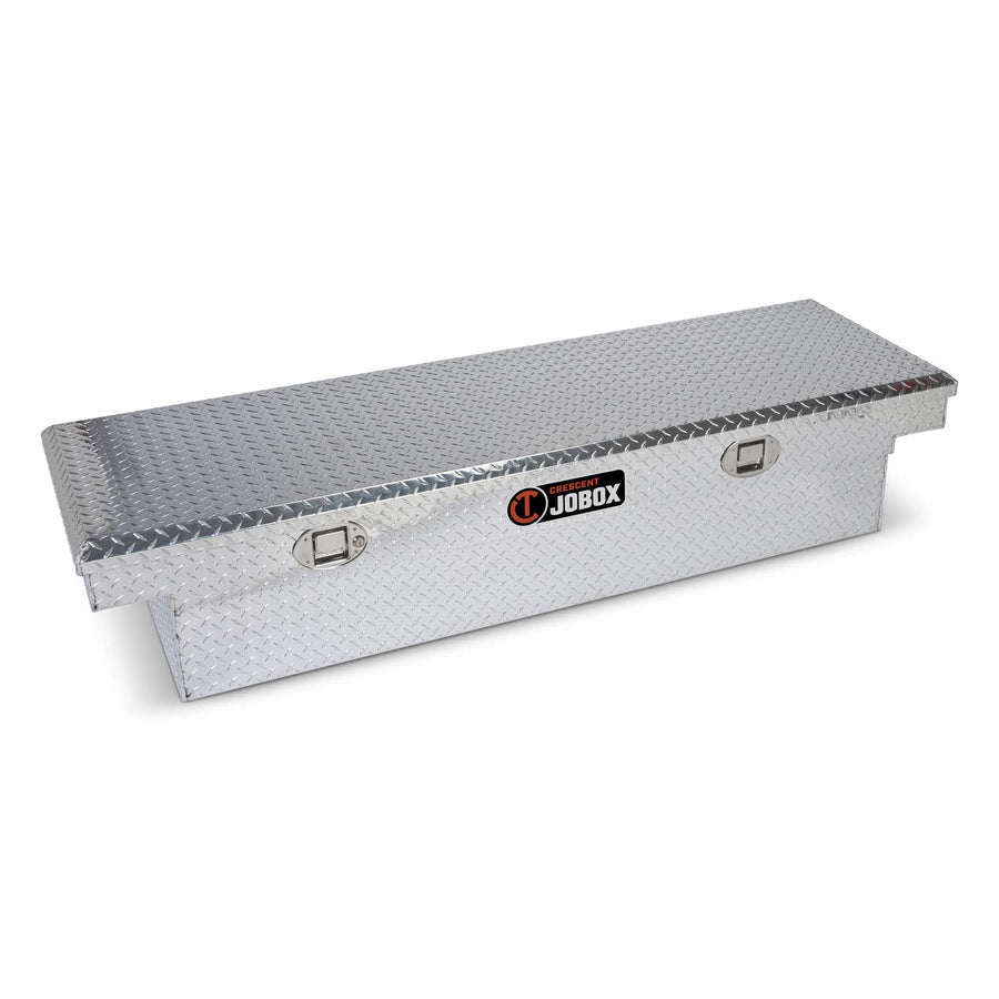Single Lid Delta 1-232000 Aluminum Full-Size Crossover Truck Box with Gearlock