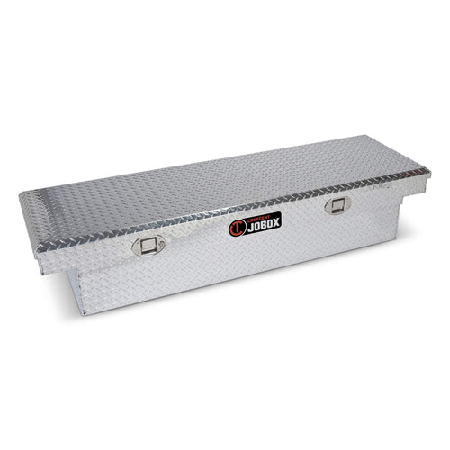 Single Lid Delta 1-232000 Aluminum Full-Size Crossover Truck Box with Gearlock