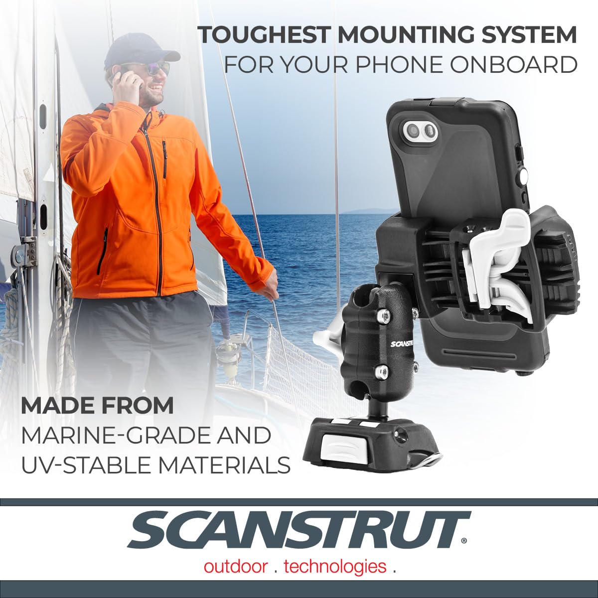 ROKK Mini for Tablet Scanstrut RLS-509-401 with Screw Down Base