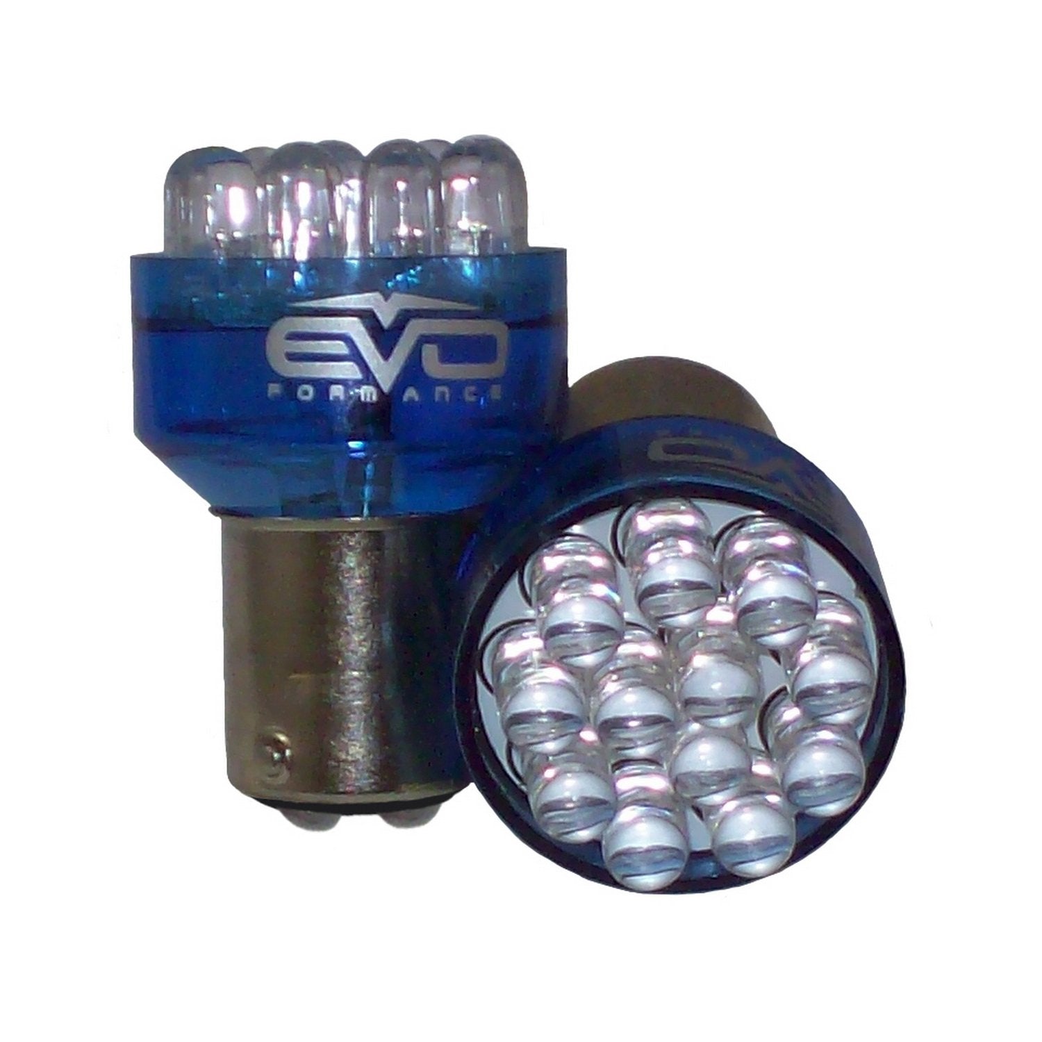EVO Formance CIPA 93233 LED Replacement Bulb - Blue - 1157 - Twin Pack