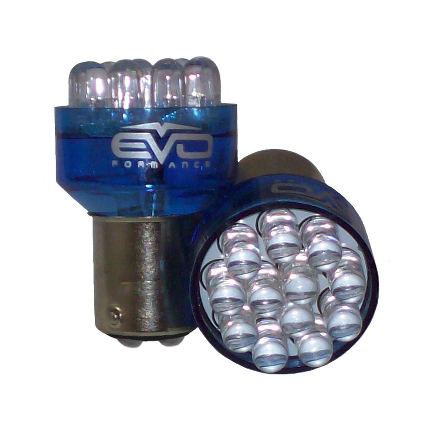 EVO Formance CIPA 93233 LED Replacement Bulb - Blue - 1157 - Twin Pack