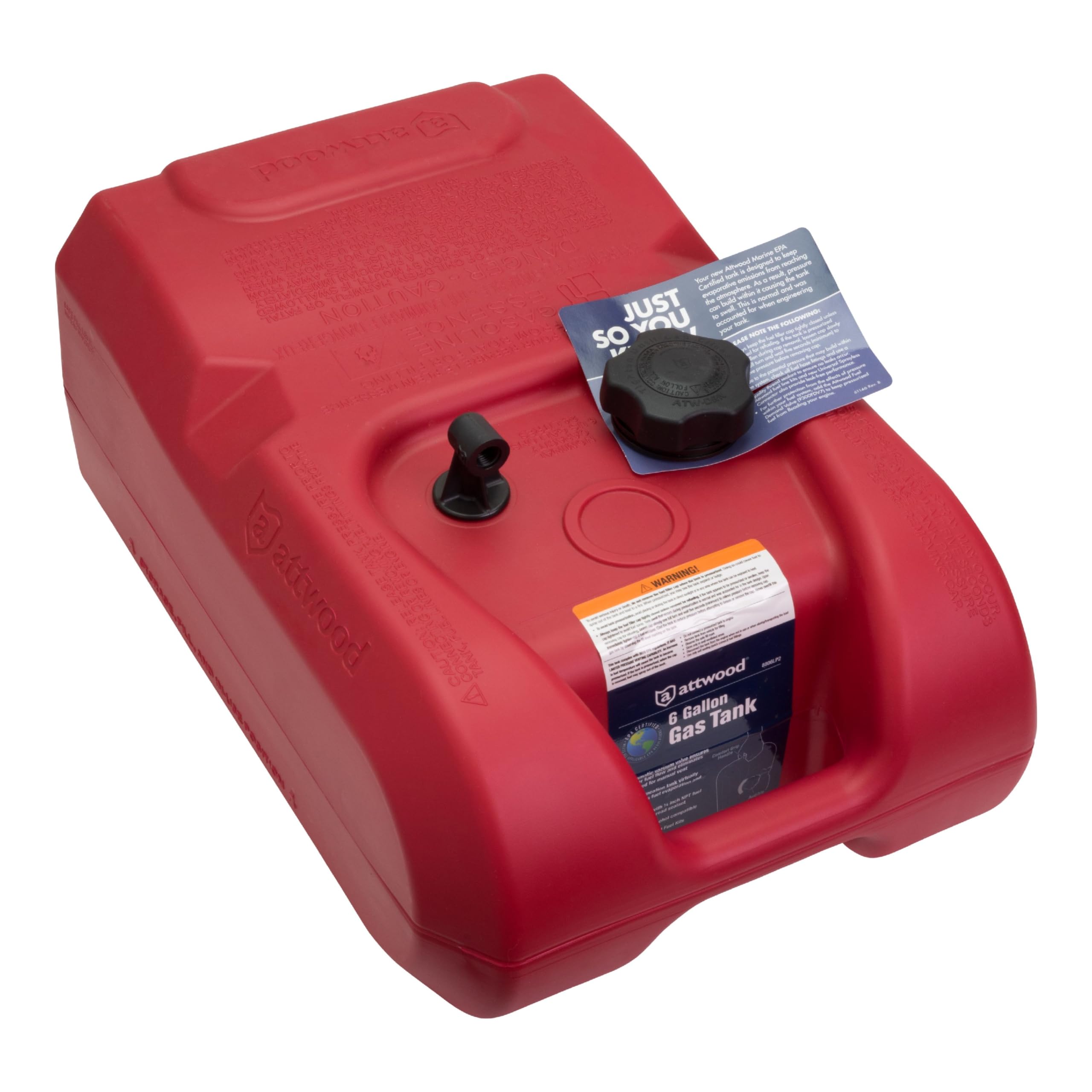 Gas Tank attwood 6 Gallon L/P