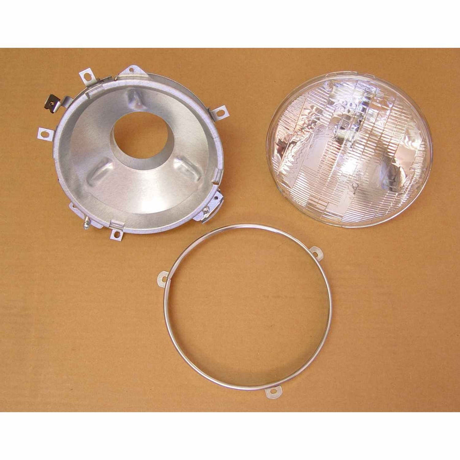 12402.01 | Omix-Ada | Headlight Assembly | OE Reference: 998972 | Fits 1972-1986 Jeep CJ