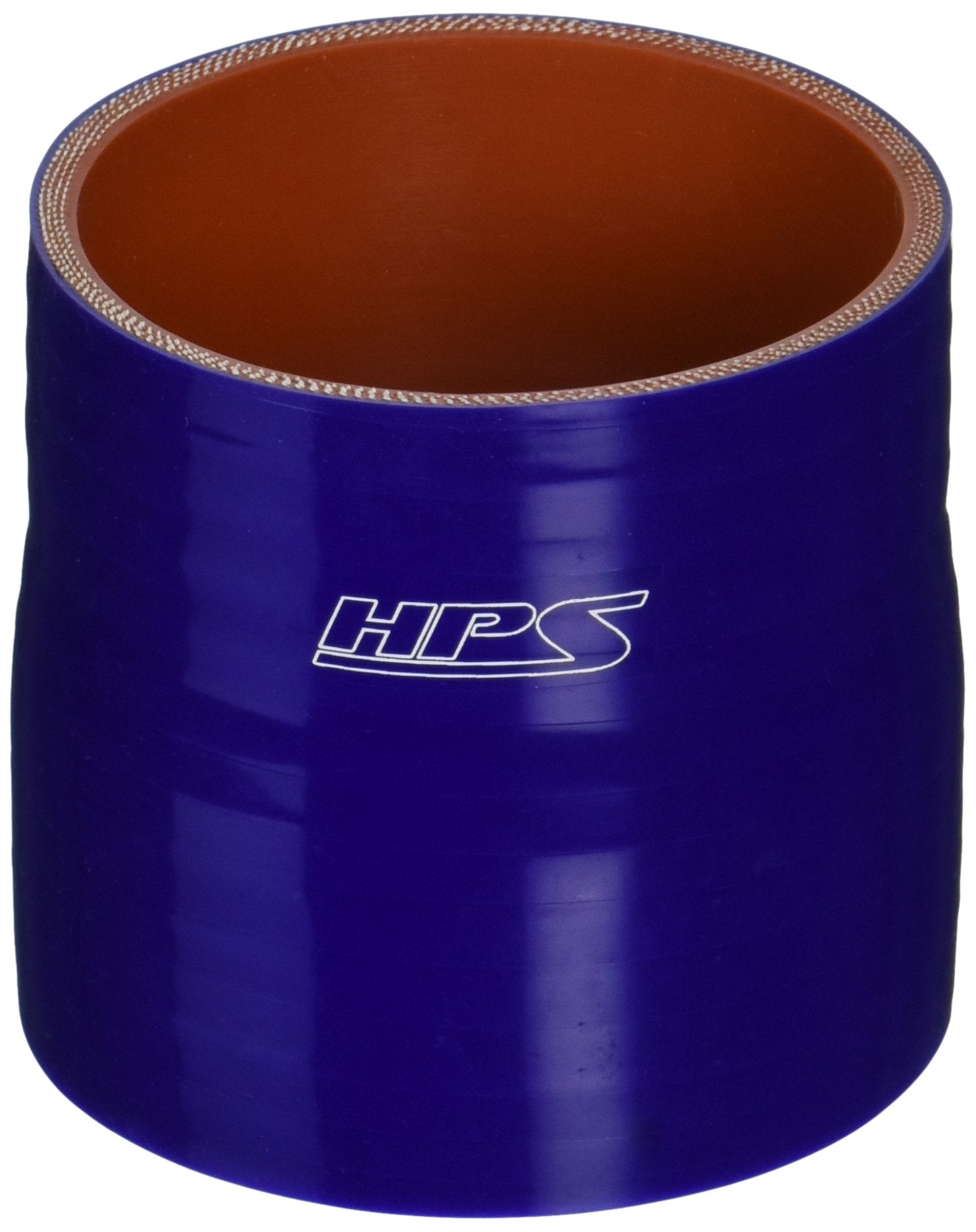 HPS Silicone HTSR-300-312-BLUE High Temperature 4-ply Reinforced Reducer Coupler Hose, 50 PSI Maximum Pressure, 3" Length, 3" > 3-1/8" ID, Blue