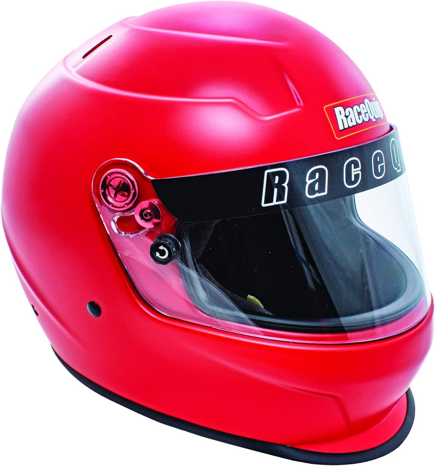 RaceQuip Auto Racing Helmet Full Face Model SFI 24.1 Pro Youth Junior Kids Corsa Red 2269196