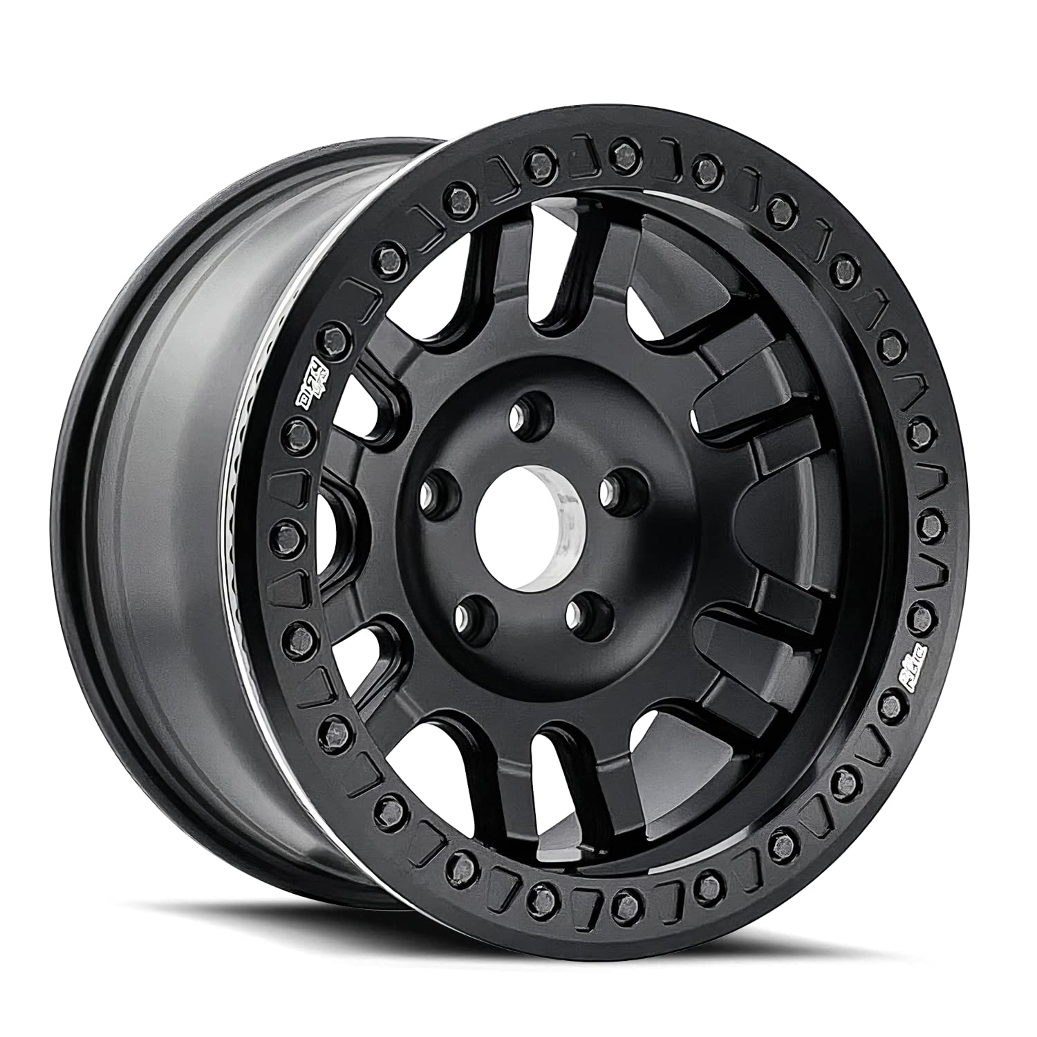 Canyon Race Dirty Life 9314 17x9 5x4.5" -12mm Matte Black Wheel Rim 17" Inch