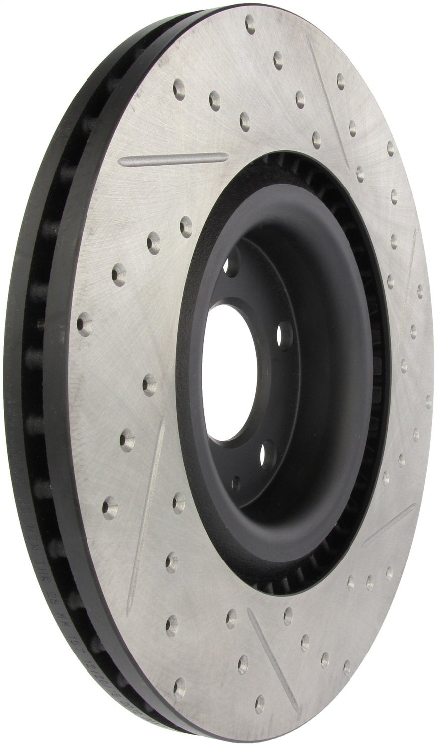 Sport Drilled/Slotted Brake Rotor StopTech 127.33087R (Front Right), 1 Pack