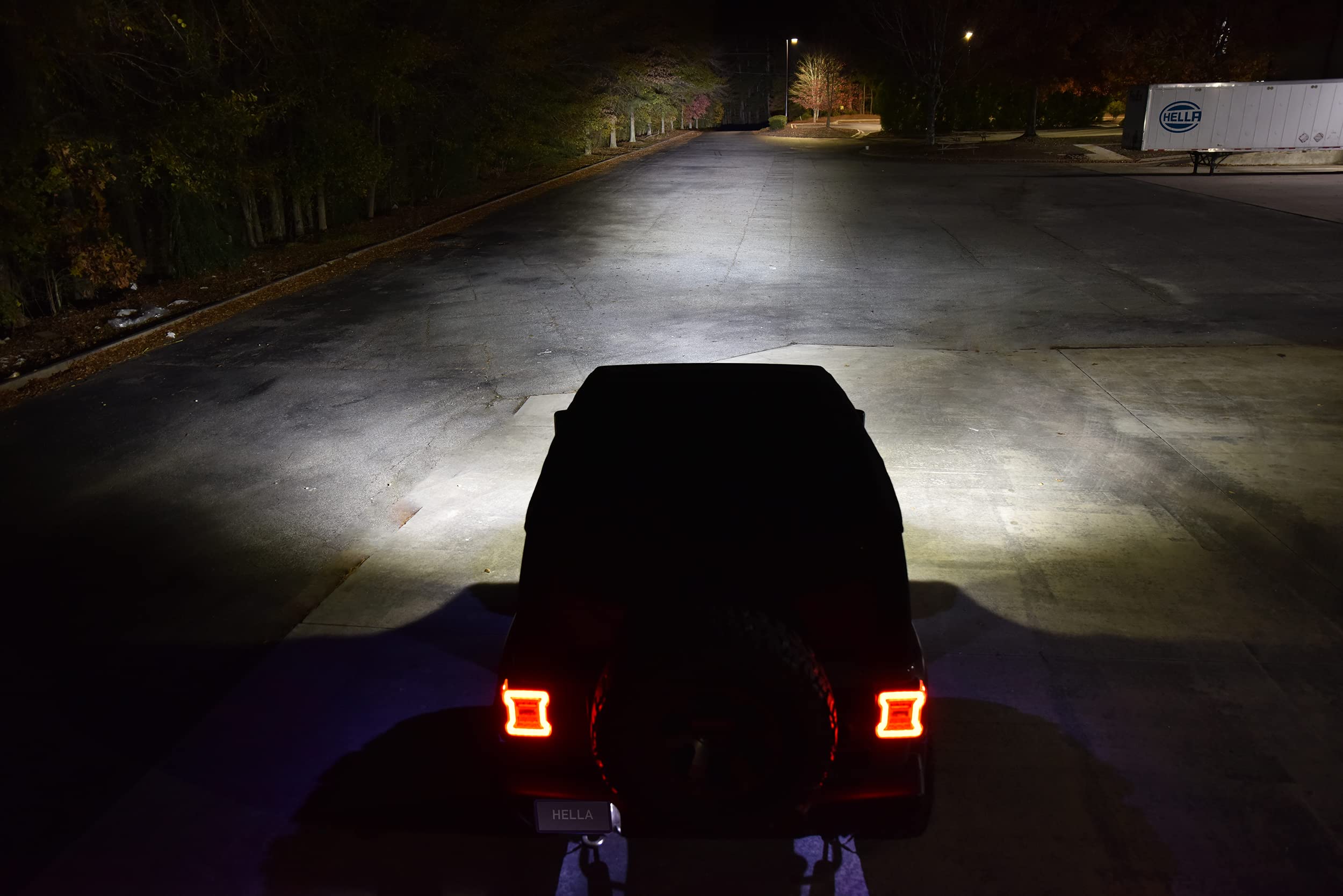 Black Magic Hella LED Series 50 Inch Slim Lightbar - LED Spotlight- Performance High Beam Off-Road Light for Pickup Trucks, ATV, SUV, 4x4, Jeep, Tractors / 358176331