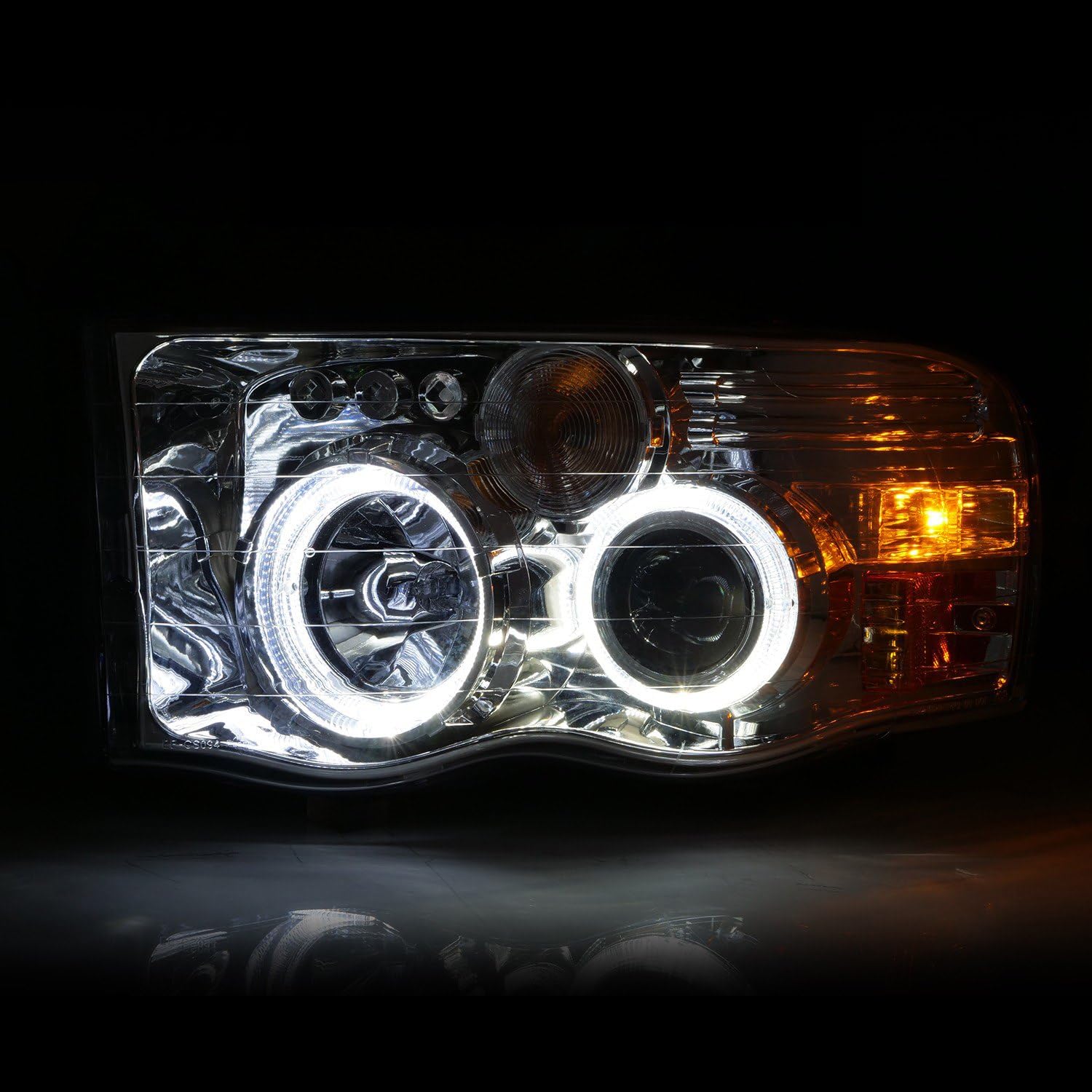 111491 Anzo, Usa Projector Headlamps Fits Dodge Ram 1500