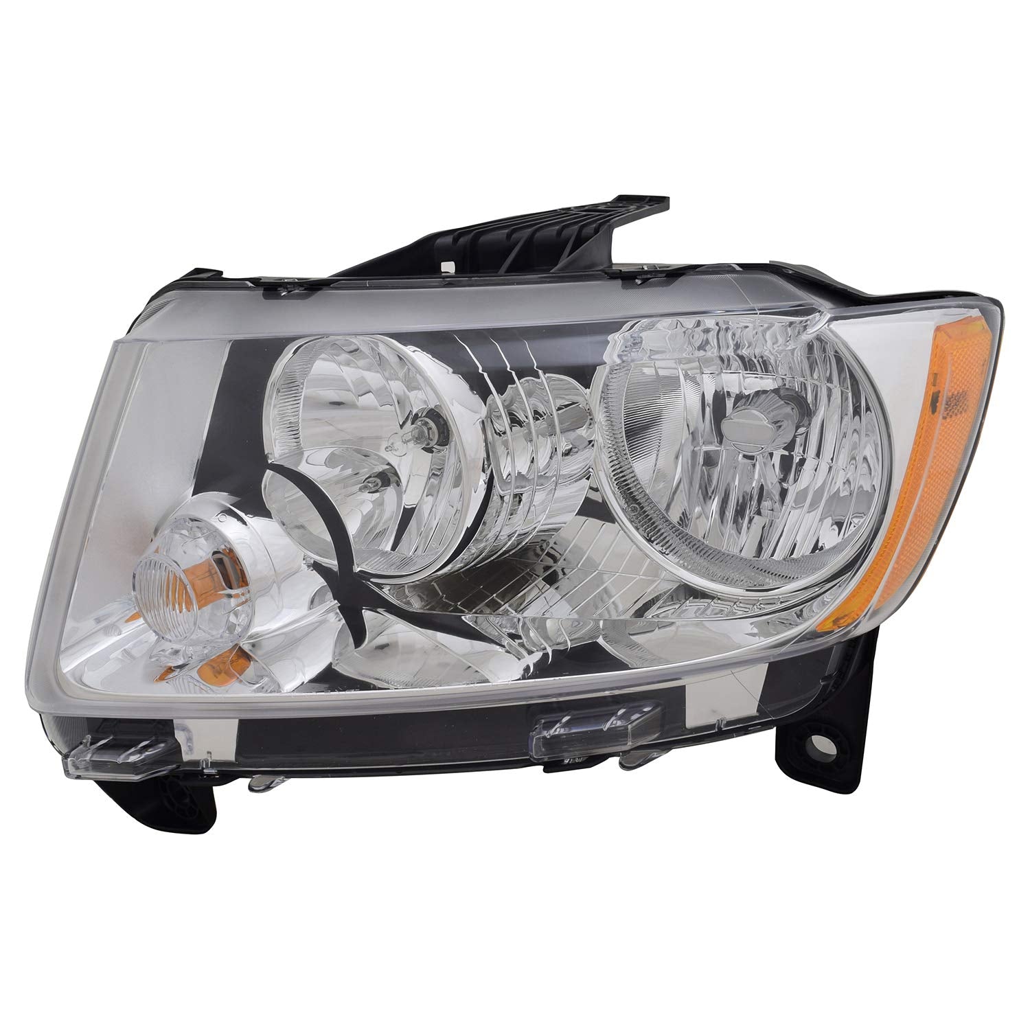 Left TYC Headlight Assembly Compatible with 2011-2013 Jeep Grand Cherokee
