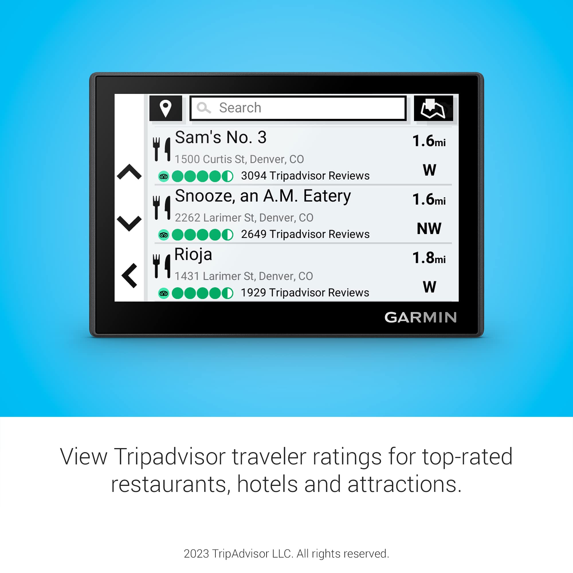 Garmin Drive™ 53 GPS Navigator, Touchscreen High-Resolution, Simple On-Screen Menus and Easy-to-See Maps, Driver Alerts