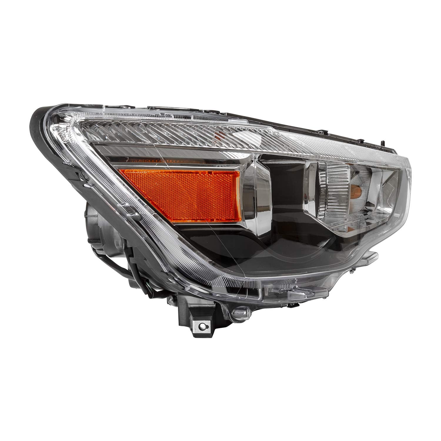 Right TYC Headlight Assembly Compatible with 2011-2019 Mitsubishi Outlander