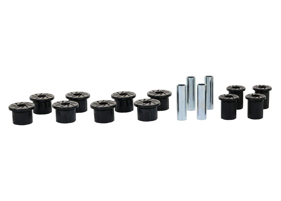 Nolathane Rear Leaf Spring Bushing Set REV165.0024 Compatible with Toyota 01-04 Tacoma, Toyota 89-95 Pickup