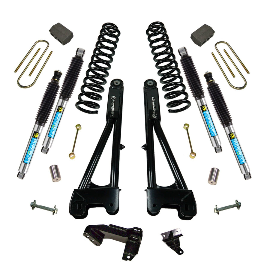 SUPERLIFT SUSPENSION RealTruck 4" Lift Kit for Ford F-250/F-350 | Complete Lift Kit with Front & Rear Bilstein 5100 Series Shocks & Replacement Radius Arms | K987B | Fits 2011-2016 Ford F-250 / F-350