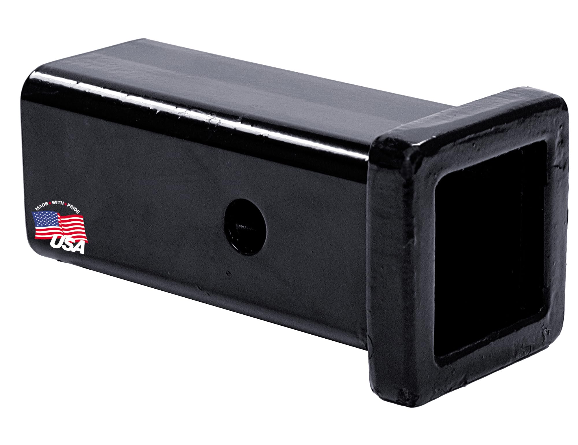 RT25806B Buyers Products 2 Inch Black Receiver Tube, 6 Inch Shank
