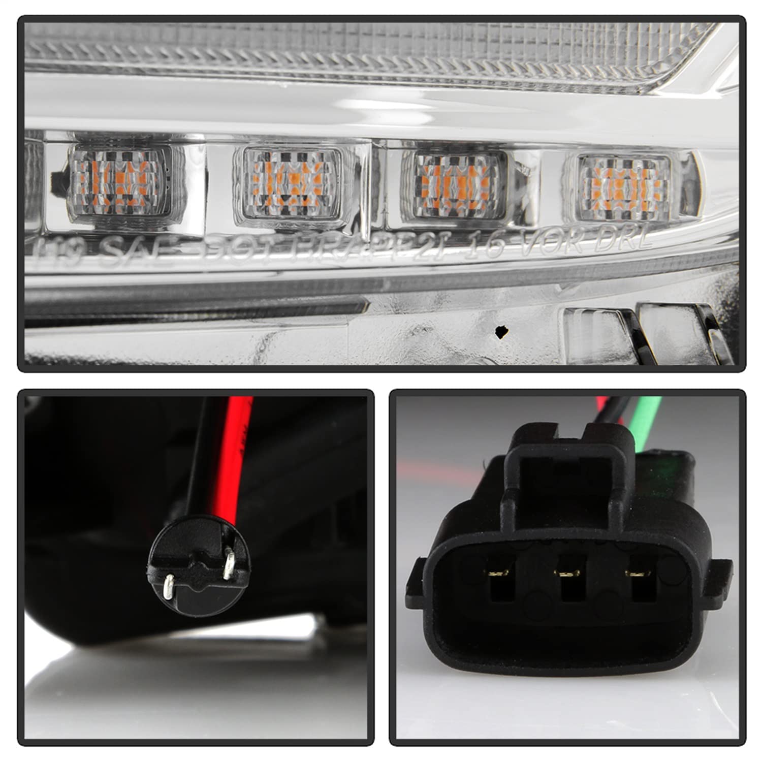 Projector Headlight Spyder - (PRO-YD-TT16HALAP-C)