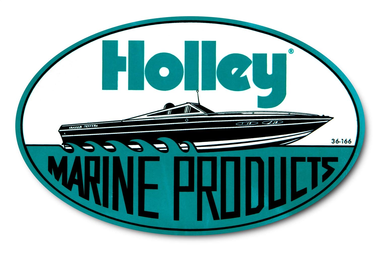 36-166 Holley Marine Decal