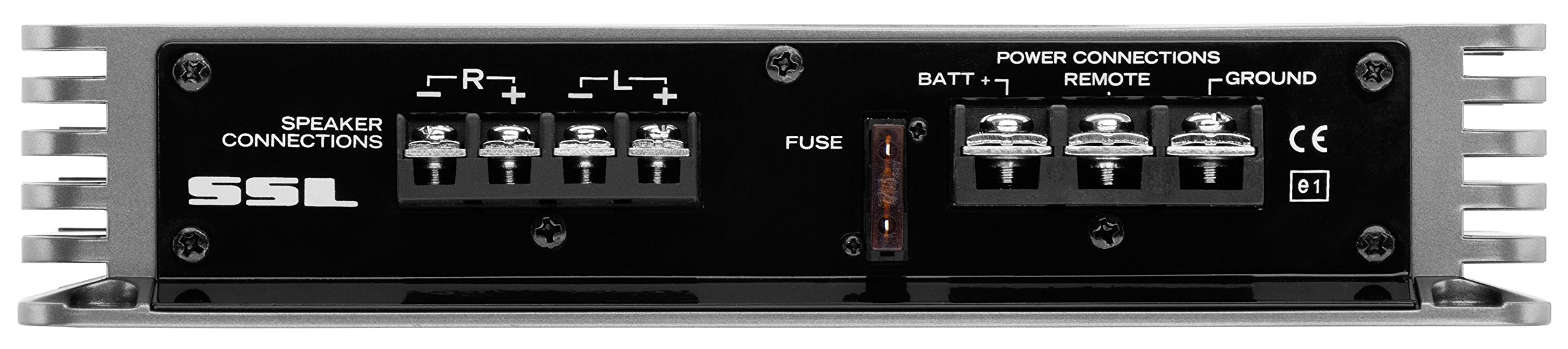 Sound Storm EV2.200 Laboratories 2 Channel Car Audio Amplifier - 200 High Output, 2-8 Ohm Stable, High/Low Level Inputs, Hook Up to Subwoofer for Bass
