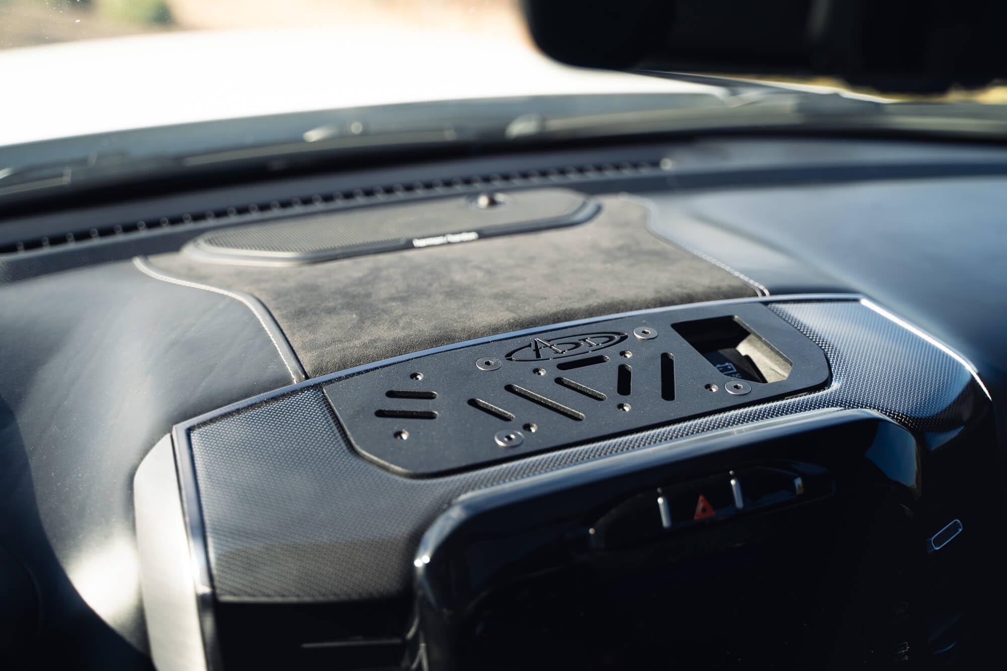 Digital Device Dash Mount Addictive Desert Designs for The 2019-2024 Ram 1500 & TRX | Compatible with RAM & Bulletpoint Device Mounts | Retains OEM 12V USB Charging Port | Made in The USA