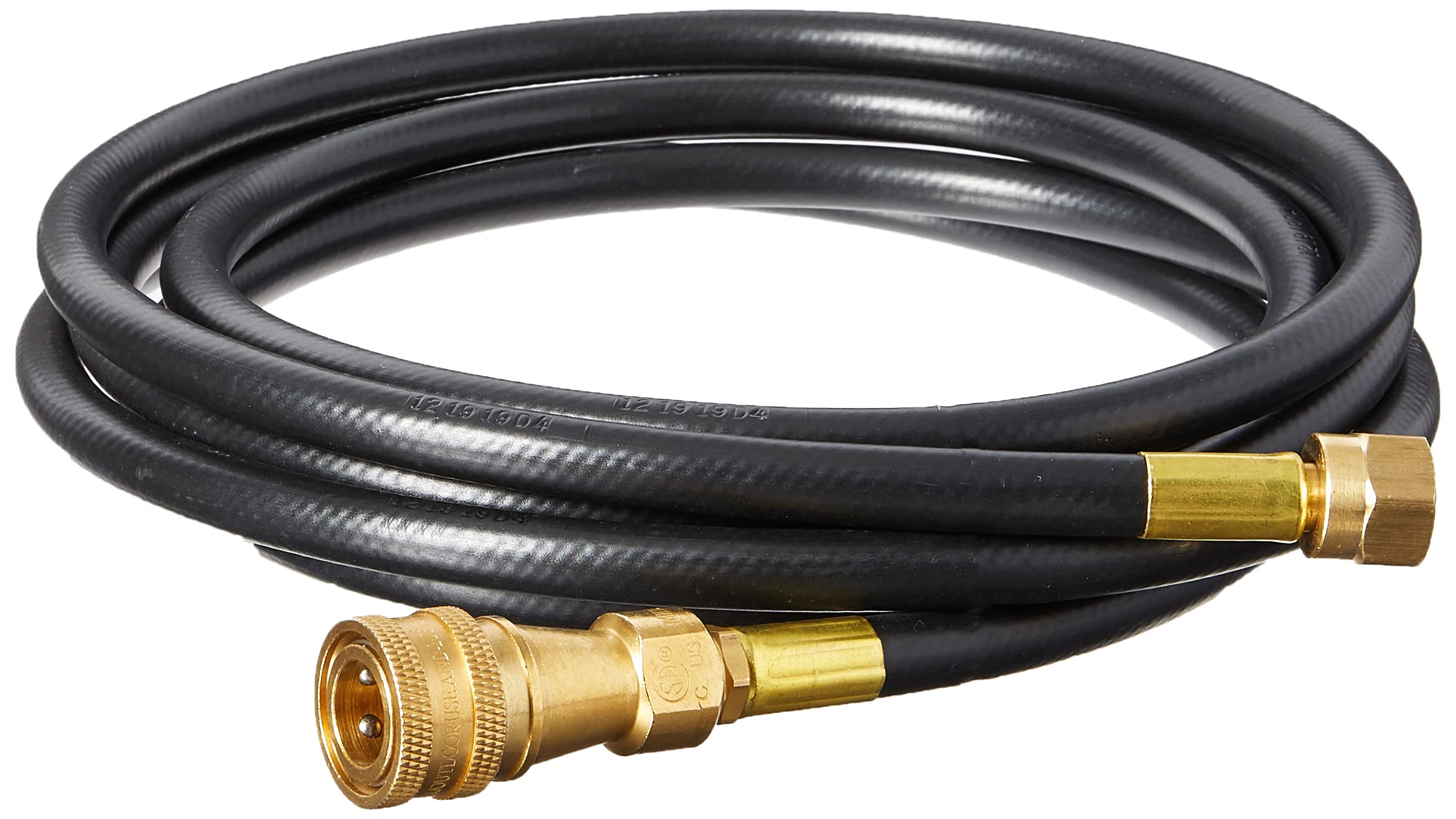 Big/Tough Buddy Mr. Heater 12-Feet RV Hose, Quick Connect x 3/8-Inch Female Flare Thread
