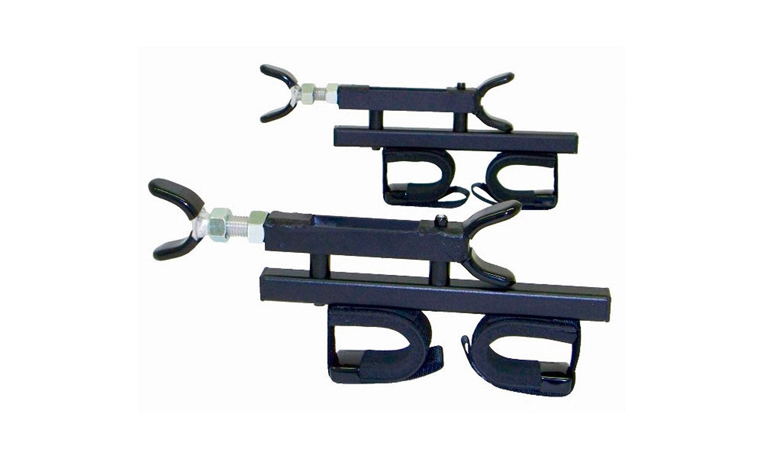 Quick-Draw Great Day Overhead Gun Rack - For UTVs With Roll Bar Depth of 9-9.75in - Black Powder-Coated Finish - 2 Gun Model, QD852-OGR