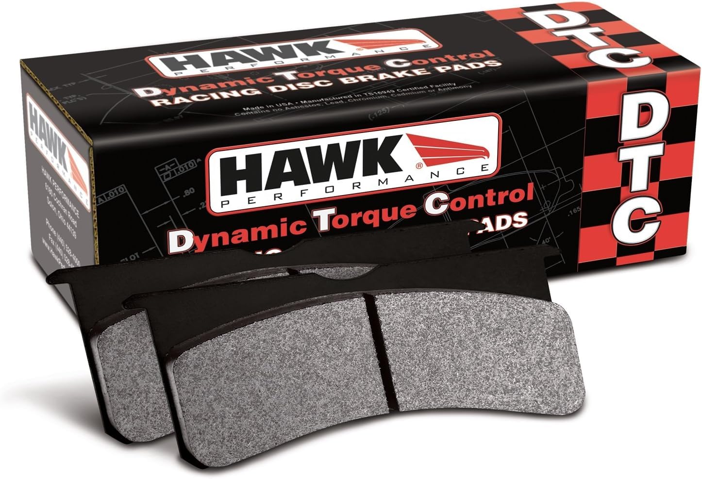 Hawk Performance DTC-60 HB453G.585 Motorsport Brake Pads