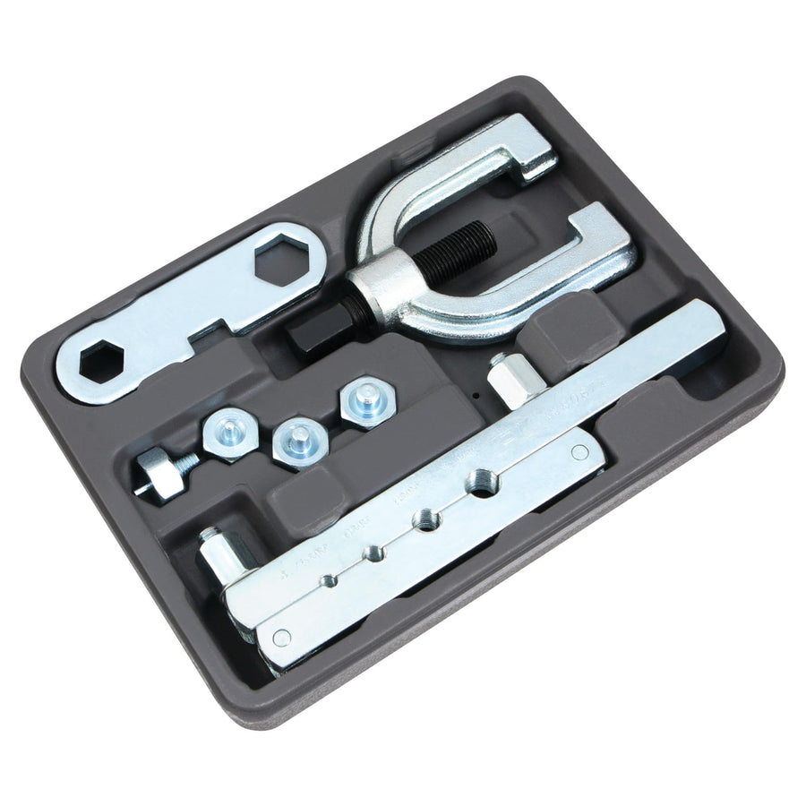 W80672 Performance Tool IOS (Bubble) Brake Line Flaring Tool Set - Multiple Die Sizes for Crack-Free Flares in Tubing from 4.75 mm to 10 mm