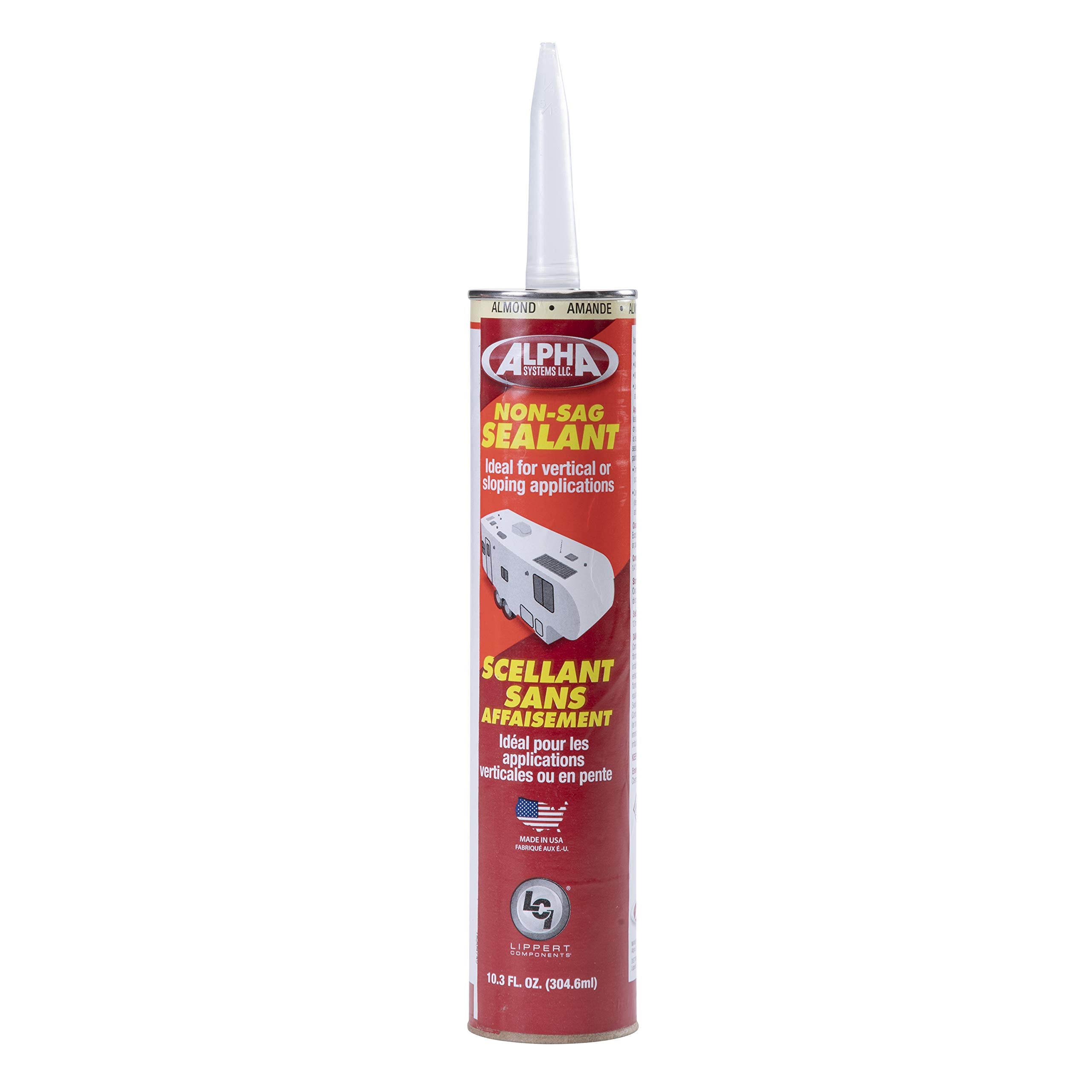 Non-Sag Sealant 1010 for 5th Wheel RVs, Travel Trailers and Motorhomes