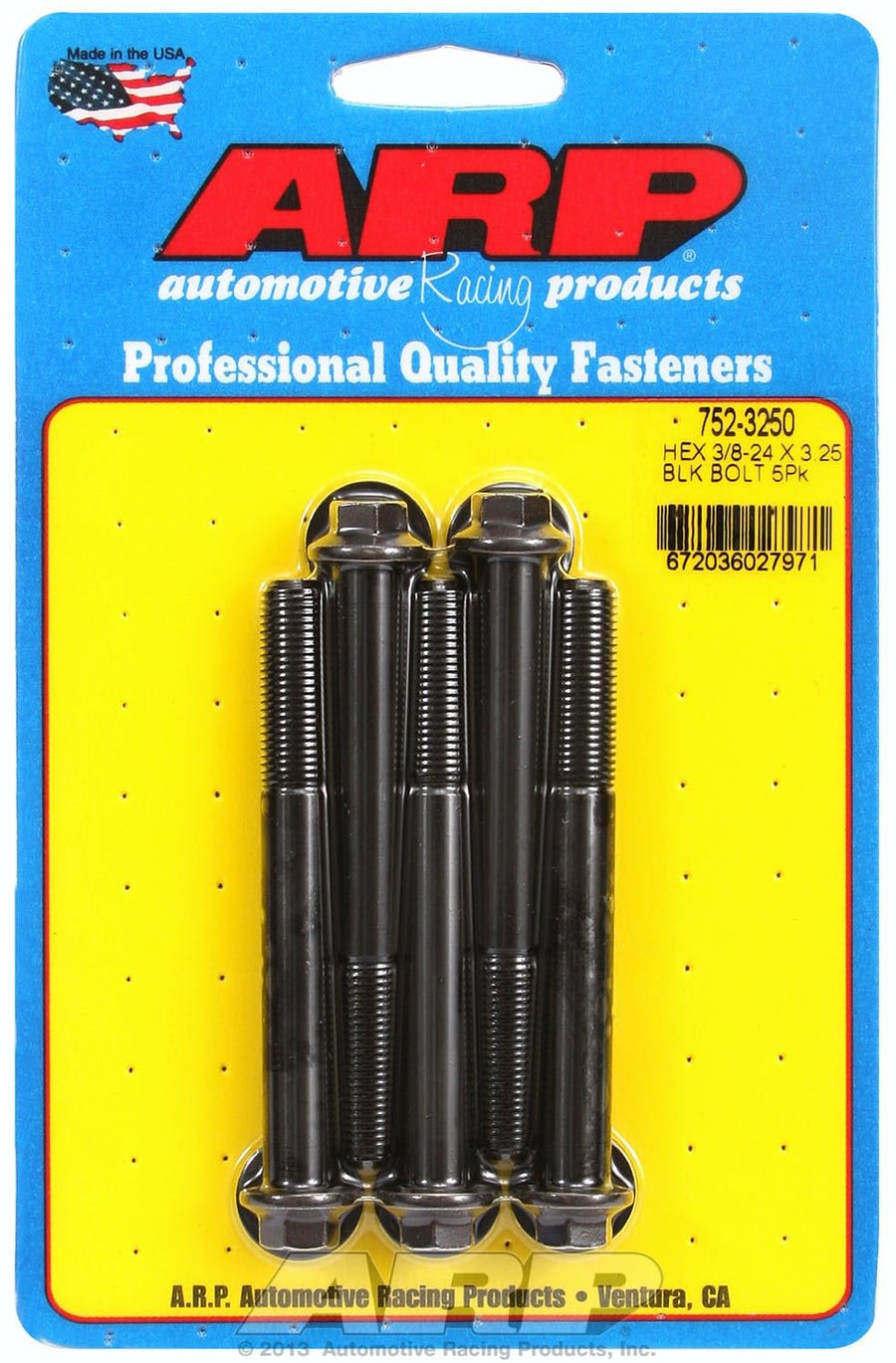 Hex ARP (752-3250) Oxide Bolt, Black