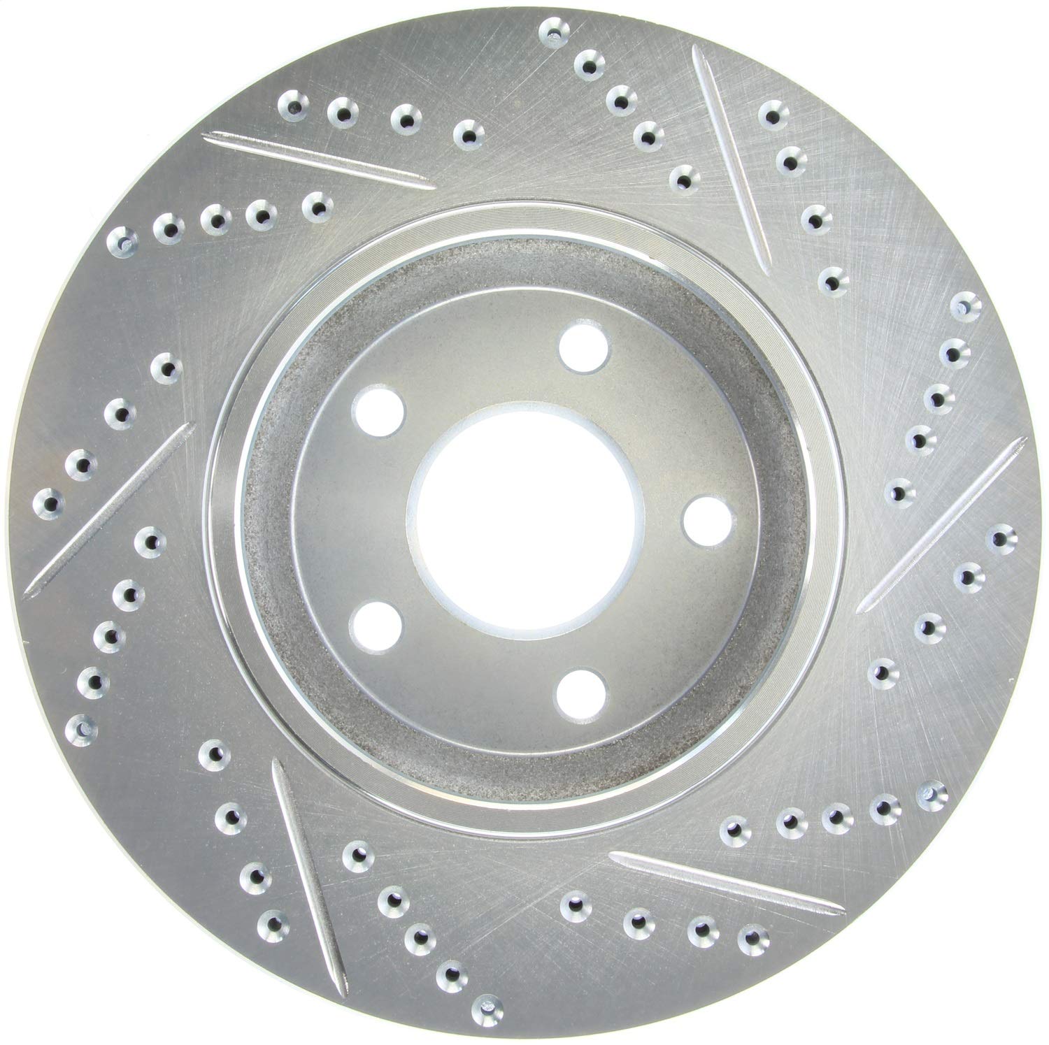 StopTech 227.62078R Brake Rotor Select Sport Drilled and Slotted; Front Right