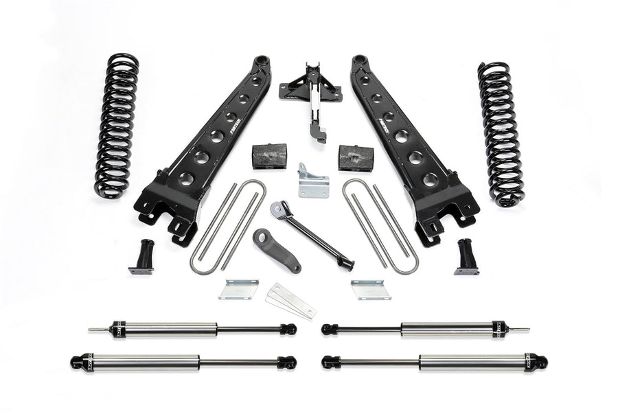 Fabtech Radius Arm Lift System K2211DL 4 in. Lift w/Dirt Logic Shocks Radius Arm Lift System