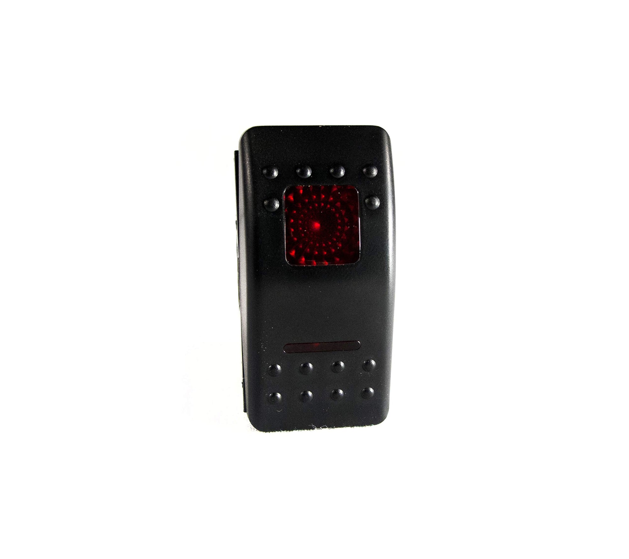 Rocker Race Sport RSRP12VR LED 12-Volt On/Off Switch - Red