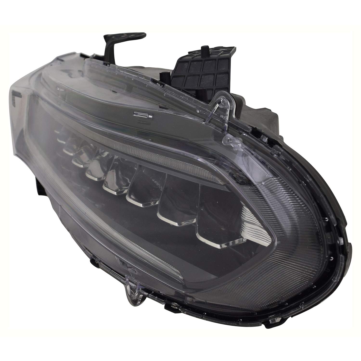 Right TYC Headlight Assembly Compatible with 2018-2020 Honda Accord