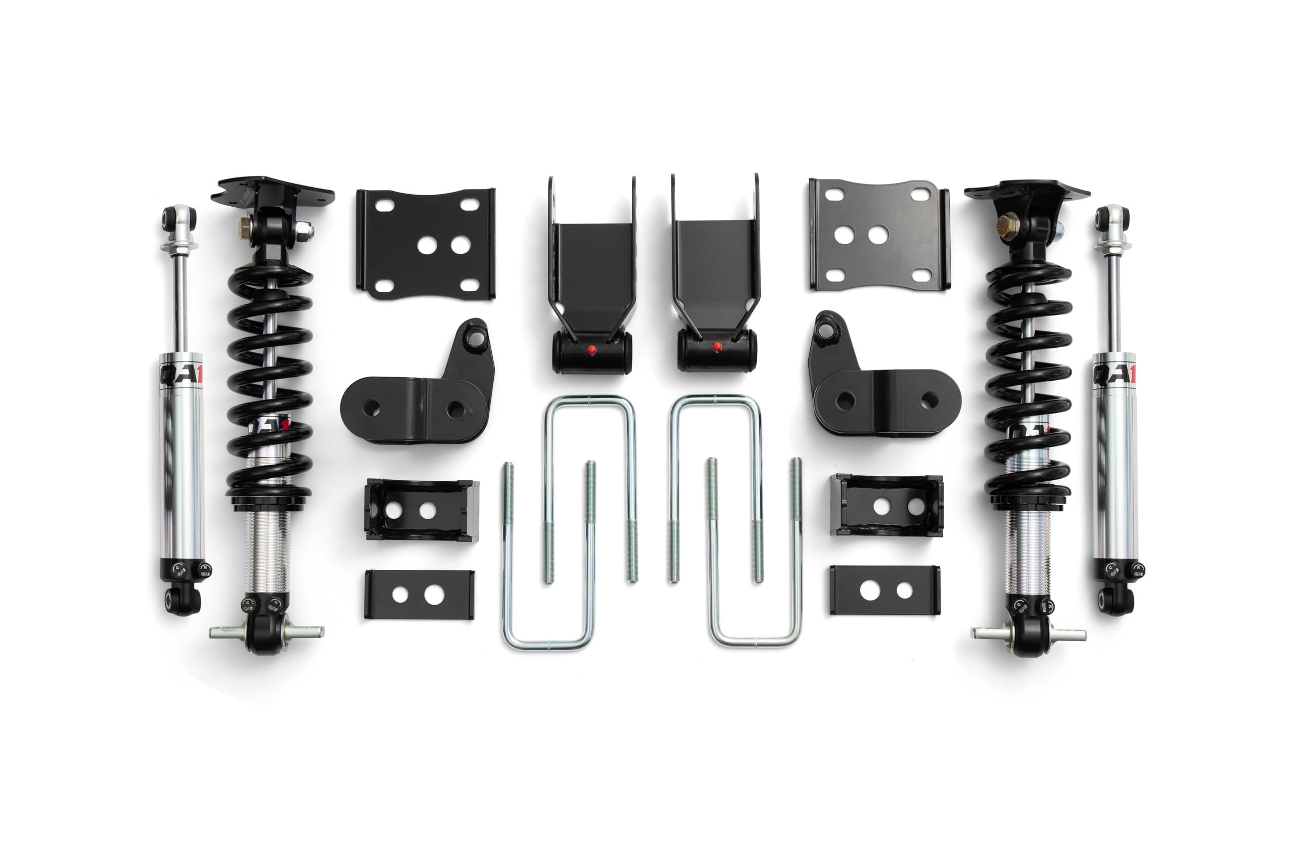 3/5 Lowering Kit QA1 fits 2015 2020 F150 2WD Double Adjustable | All in One Solution | Easy Bolt-In Installation | LK02-FF01