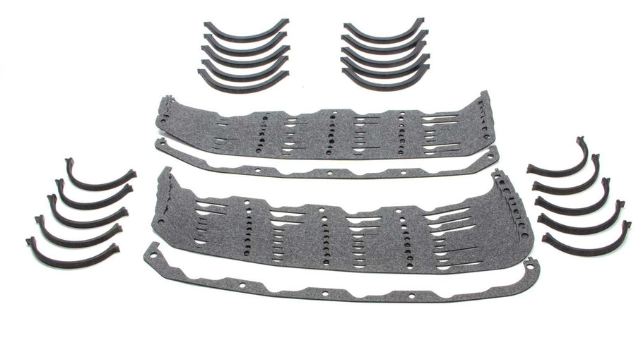 Oil Pan Gasket SCE Gaskets 11096-10 for Small Block Chevy, (Dyno-Pack of 10)