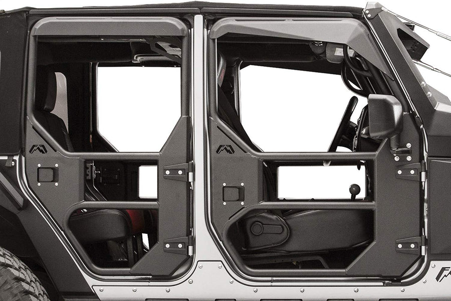 2007-2017 Jeep Jk Fab Fours Front Full Tube Door