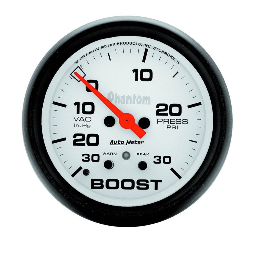 Auto Meter Phantom 5877 Electric Boost/Vacuum Gauge