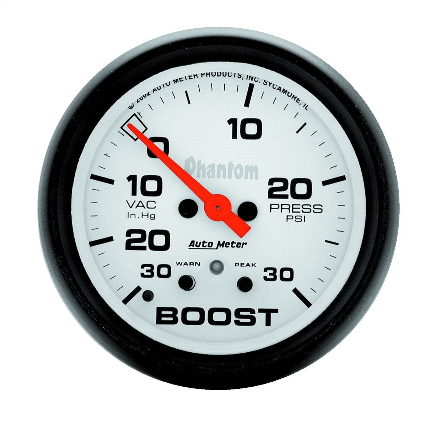 Auto Meter Phantom 5877 Electric Boost/Vacuum Gauge