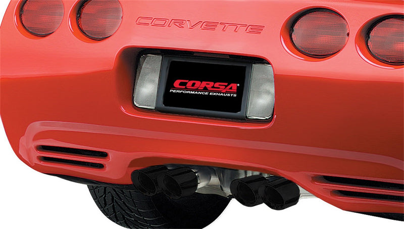 Cat-Back Exhaust System CORSA 14114BLK with X-Pipe