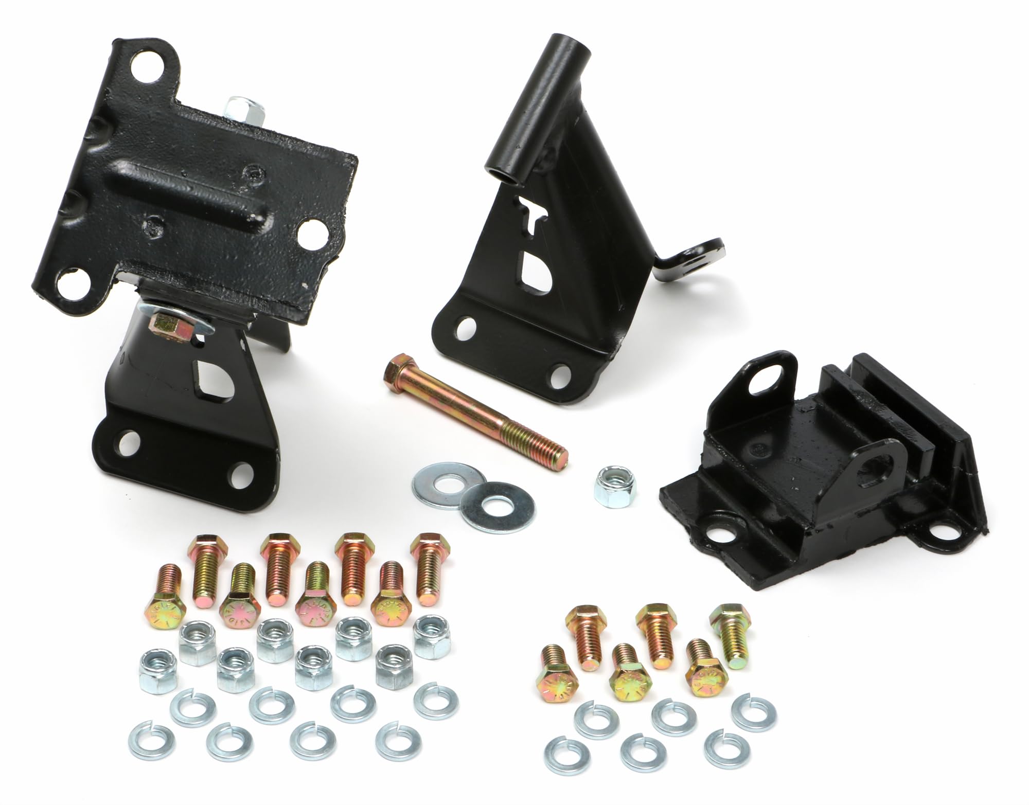 TRI FIVE CHEVY FRAME MOUNTS TRANS-DAPT PERFORMANCE 3/4" FORWARD WITH POLY MOUNT PADS (4177)