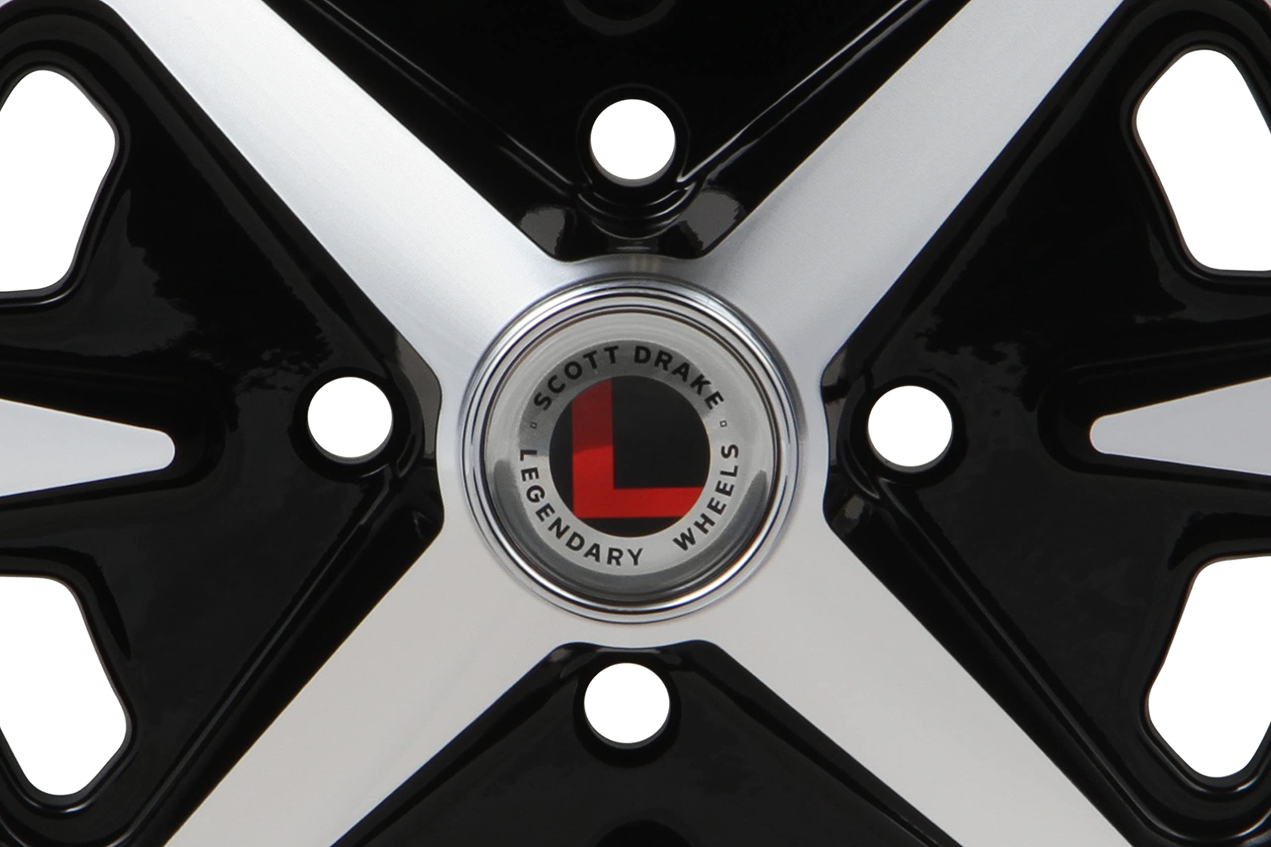 15 X 6 Magnum 400 Drake Wheels, 4 On 4.25 Bp, 3.75" Bs/Machined