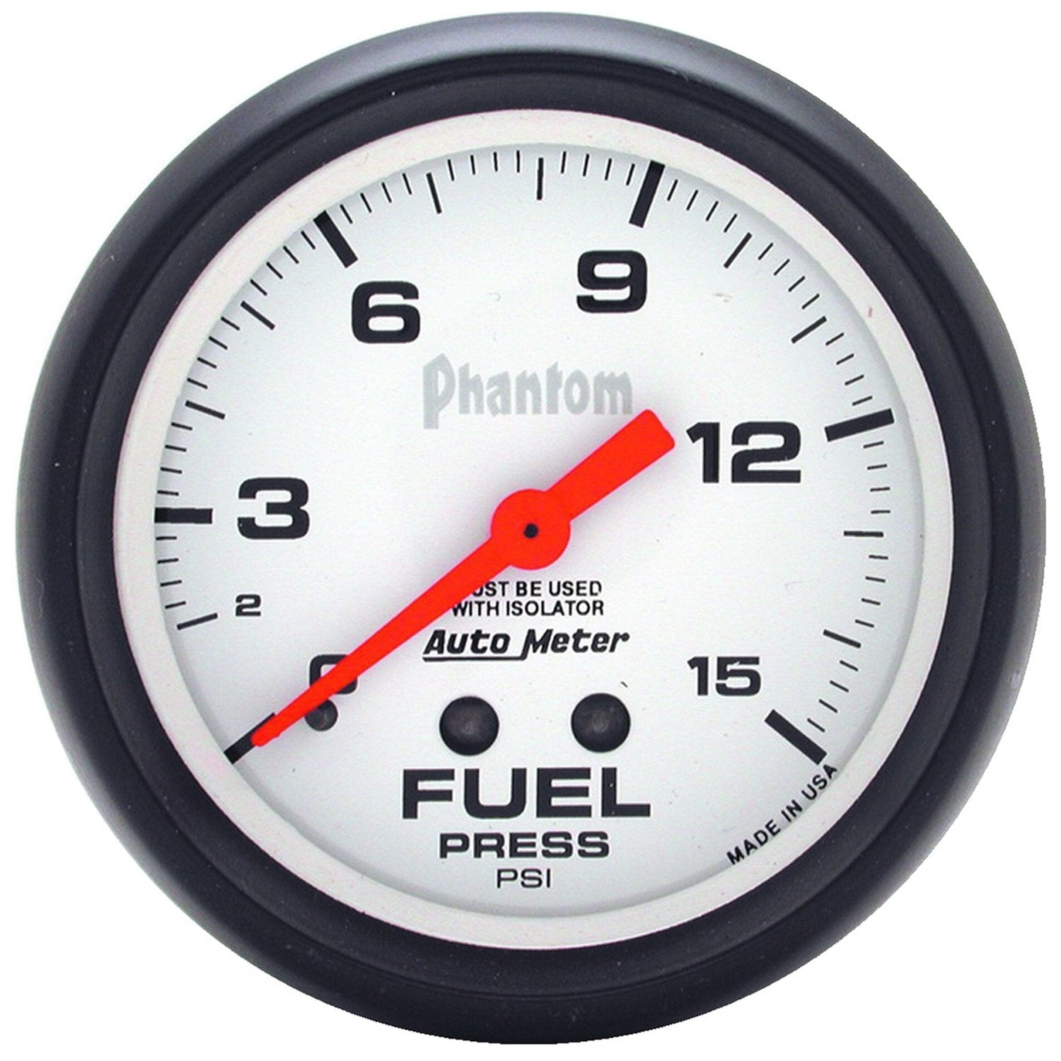 Phantom Auto Meter 5813 Mechanical Fuel Pressure Gauge