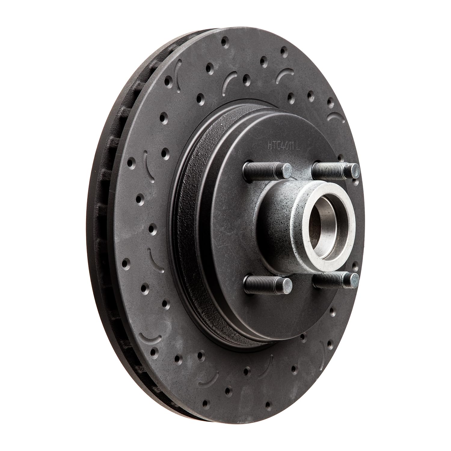 Hawk Performance Talon Rotors Cross-Drilled and Slotted HTC4011
