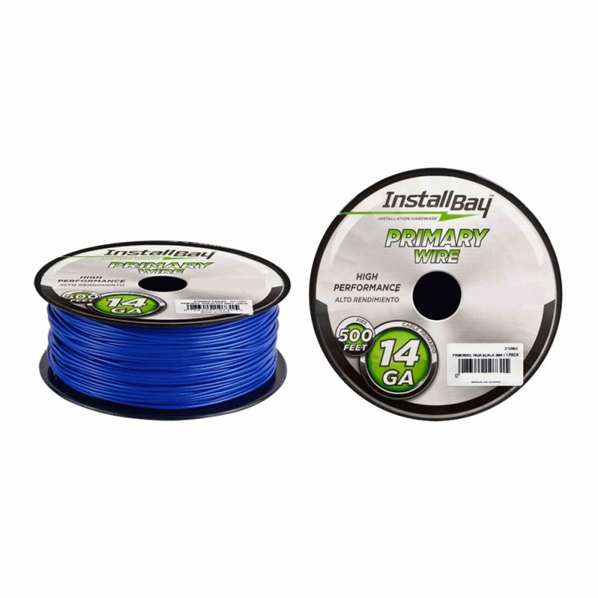 PWBL14500 Blue InstallBay by Metra 14-Gauge Primary Wire (500' Spool)