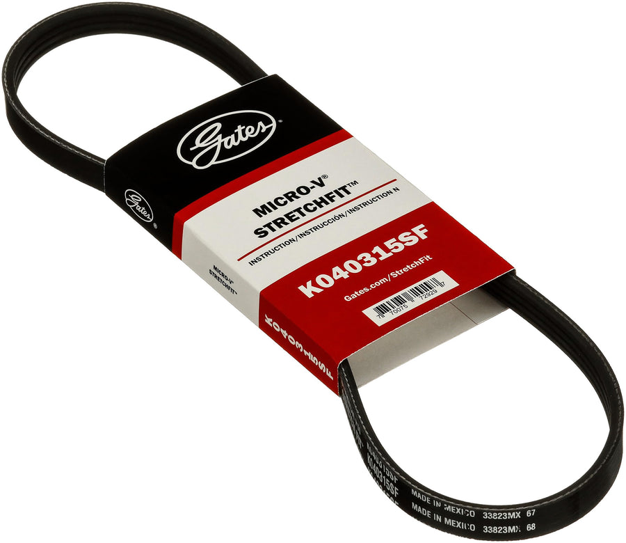K040315SF nobrandname Stretch Fit Micro-V Serpentine Drive Belt